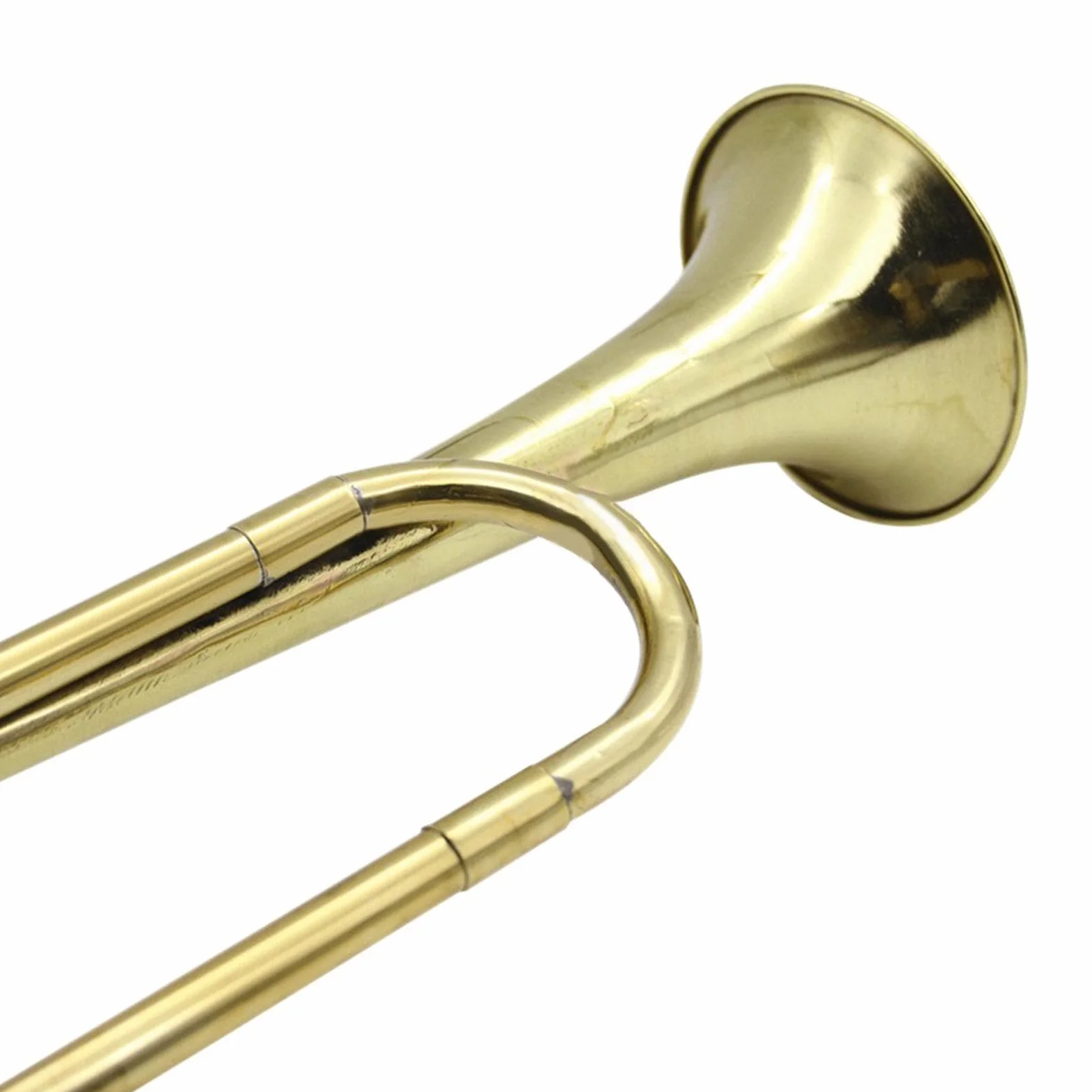 Rittertrompete,Taschentrompete | Tragbares Kavallerie-Trompete,Horn Standard Retro Tragbares Musikinstrument Standard Retro B für