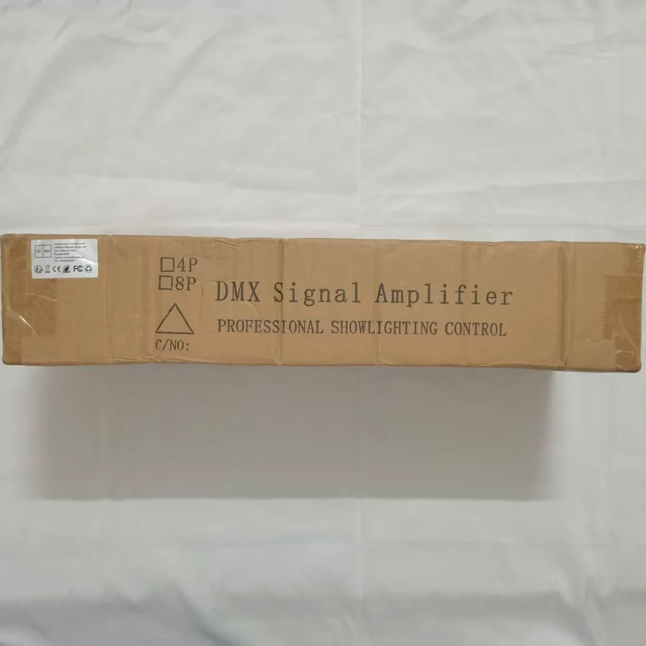 Professioneller DMX512 Bühnenlicht-Splitter für Licht-Signalverstärker, DMX 8-Wege-Verteiler für Bühnengeräte