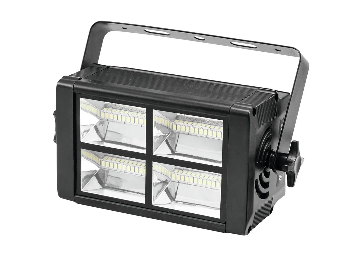EUROLITE LED Mini Strobe Cluster SMD 48 | Kompaktes Stroboskop mit 48 SMD-LEDs & einstellbarer Blitzfrequenz + DMX