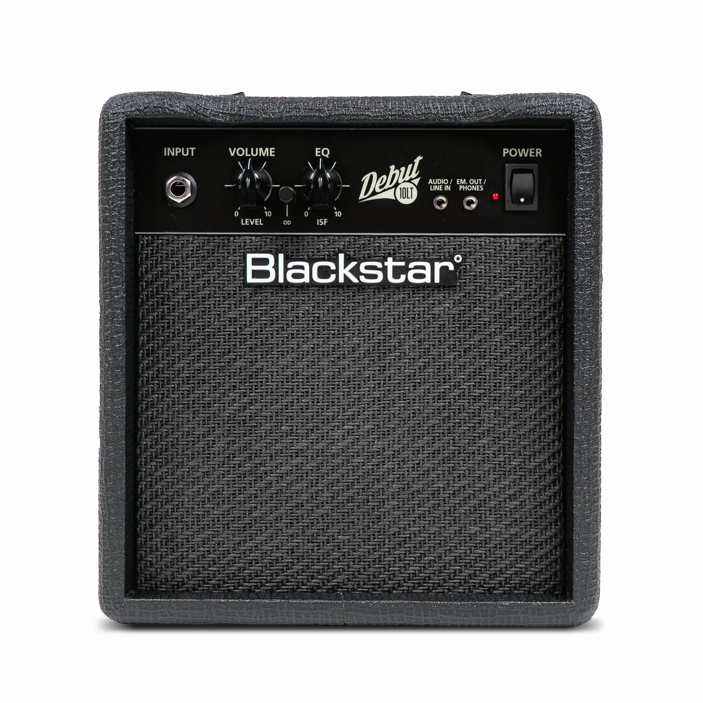 Blackstar Debut 10 LT E-Gitarren-Combo-Verstärker mit 10 Watt, perfekt für Anfänger, zum Üben zu Hause Lautstärke- und EQ-Regler, Audio-Eingang und emulierter Ausgang/Kopfhörer