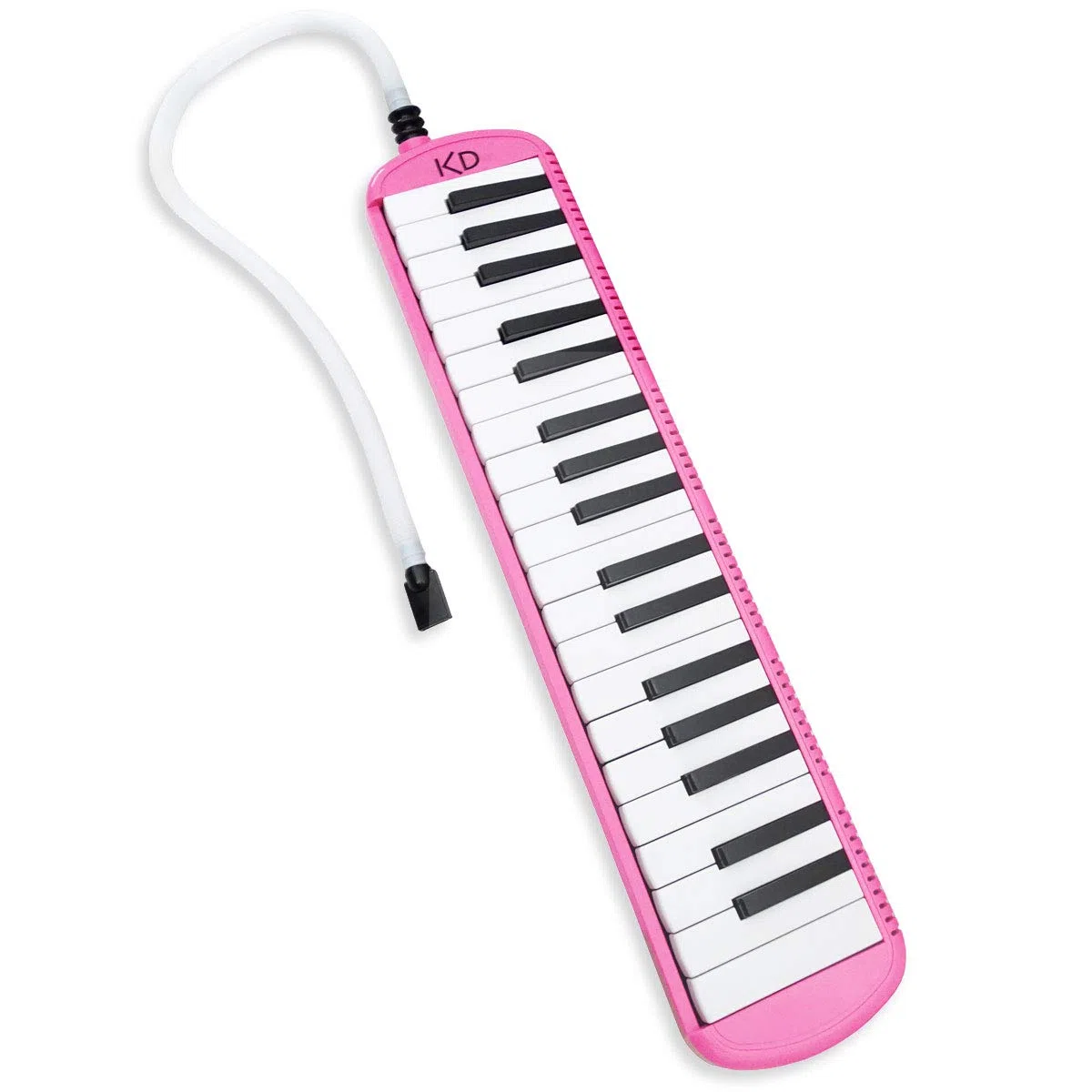 keepdrum Melodica 37 Tasten mit Tasche Pink Rosa