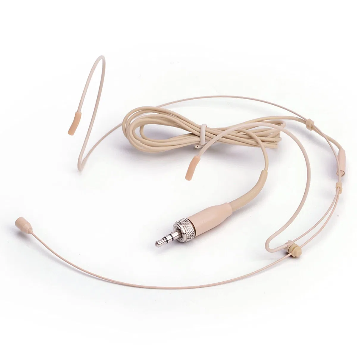 Headset Mikrofon Stirnband mic für Sennheiser kabellos Bodypack Transmitter Taschensender - Ideal für Vorträge, Theater, Podcasts - 3,5 mm Schraubverschluss Stecker