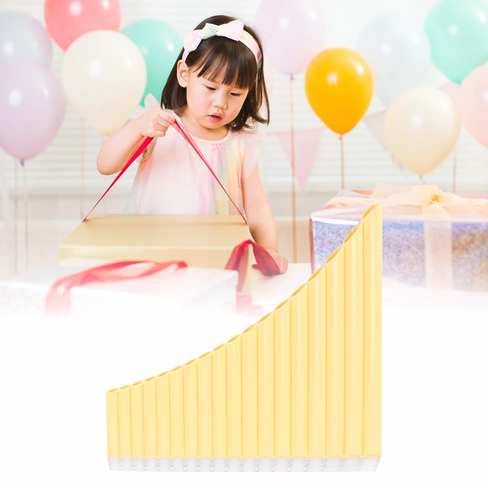 Blasinstrument, Traditionelle Panflöte Kinder Kunststoff für Anfänger für Lehrpersonal für Erwachsene(#1)