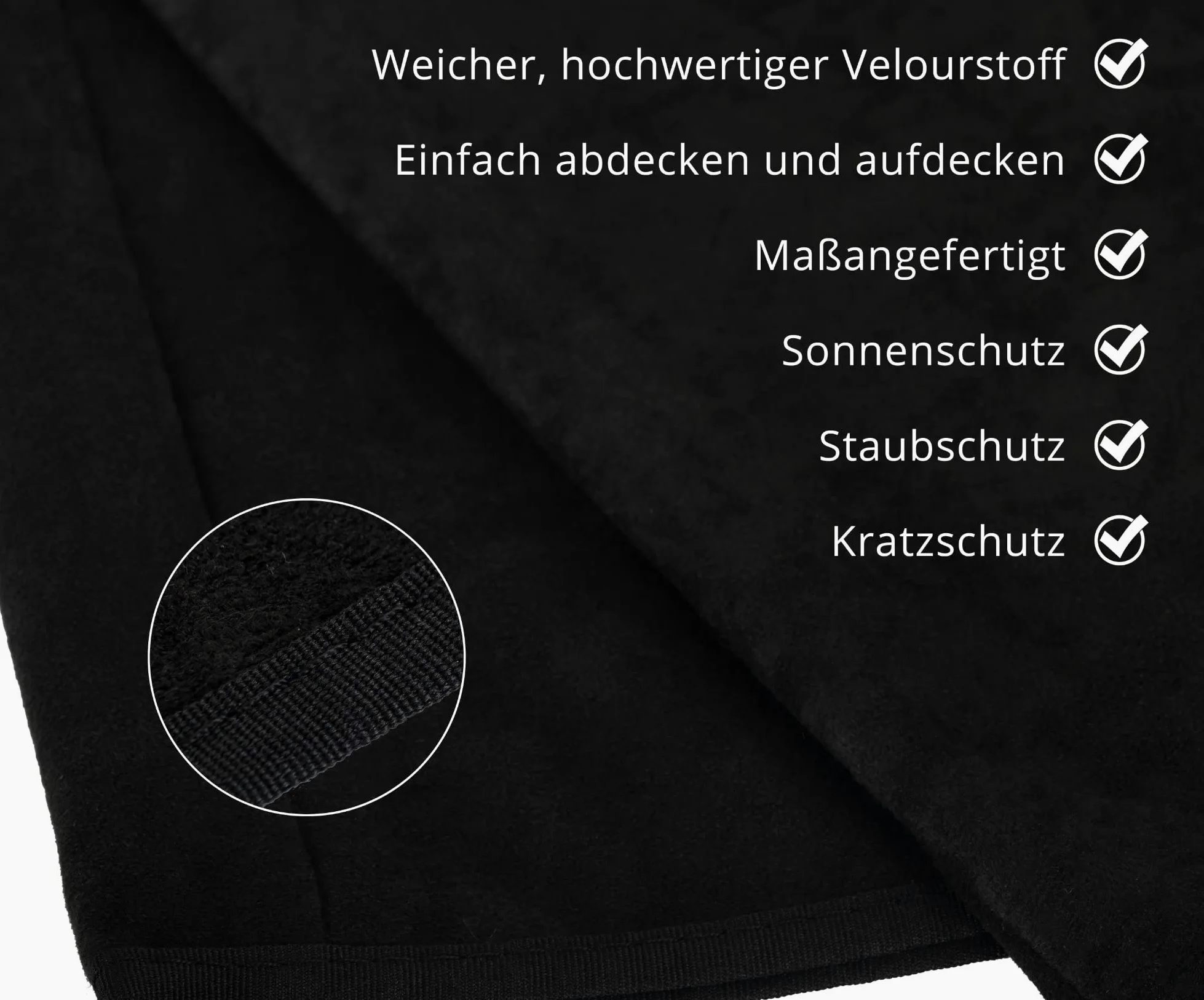 Alpenklang Cover für 120 Bass-Akkordeon Schwarz - Schutzhülle für Akkordeon - Passend für Akkordeons mit 120 Bässen - Abmessungen (BxTxH): ca. 52 x 24 x 40 cm - aus Velours - Schwarz