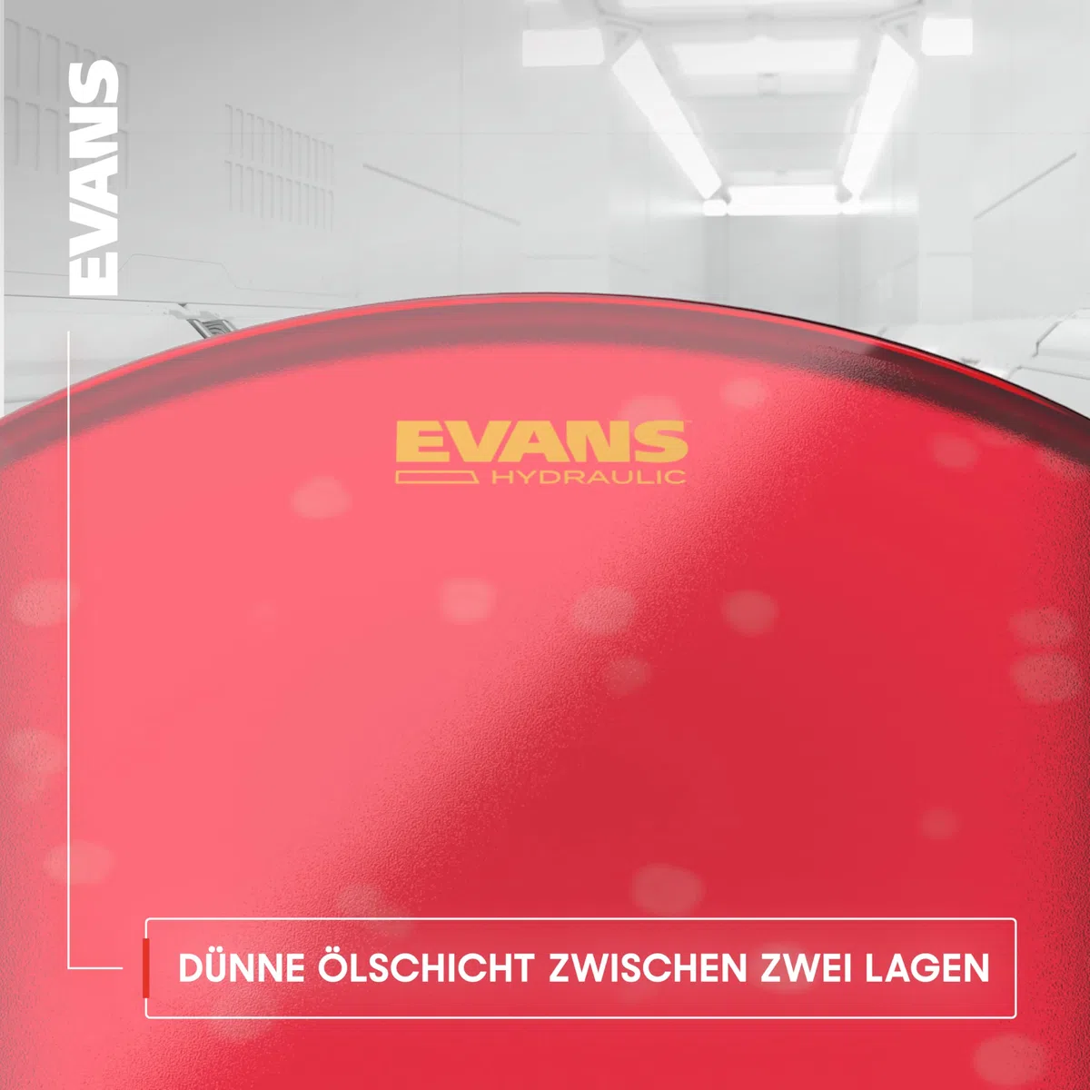 Evans Hydraulic Black 14", TT14HBG, Tom Batter