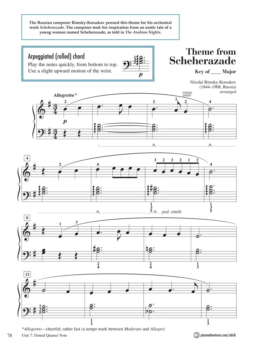 Adult Piano Adventures: All-in-One Course - Book 2 | Klaviernoten mit Online Audio | Klavierschule für Erwachsene Wiedereinsteiger | Früh-Mittelstufe ... und Leadsheets: Solos, Technique, Theory