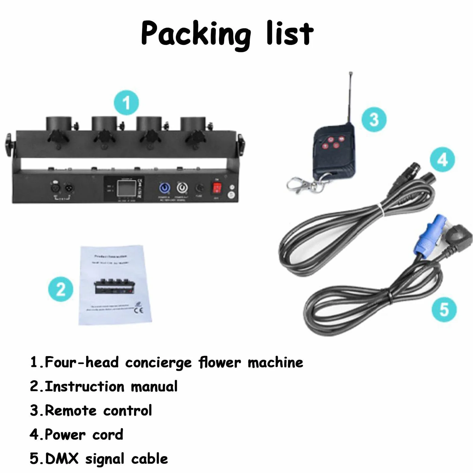 Professionelle Konfettimaschine, elektrischer Konfettiwerfer, DMX-gesteuerte digitale Konfettikanone mit Fernbedienung, Konfetti-Shooter für DJ-Party, Nachtclub, Hochzeit, Bühne, Konzert, Event