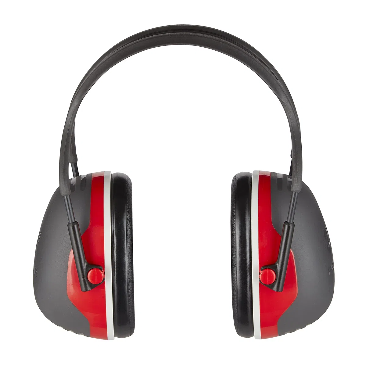 3M Peltor Premium Plus Ohrenschützer X3A mit Stirnband, Schwarz / Rot, 95 - 110 dB