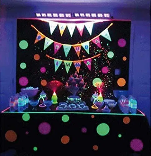 IBIZA LED-UVBAR6 UV Schwarzlicht LEISTE 6x3 WATT LEISTE BLINDER BÜHNE DJ PARTY DISCO EFFEKTSCHEINWERFER FLOORSPOT