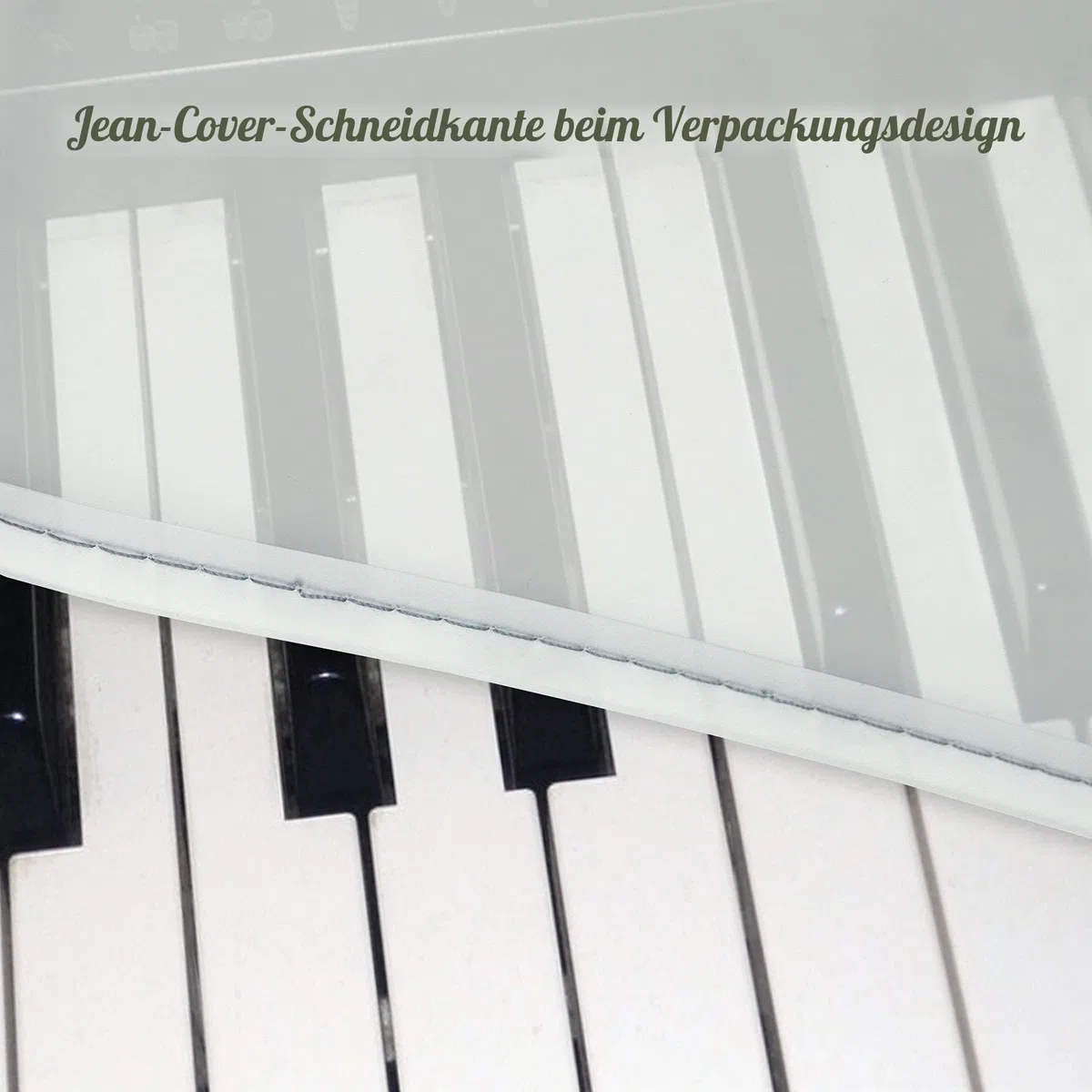 LIGICKY Klavier Tastaturabdeckung für 88 Tastatur Piano Staubschutz, Elektronische Klavier Staub Abdeckung Schutz für Klaviertastatur Klavierschule Keyboard Ständer, Transparentem und Mattiertem