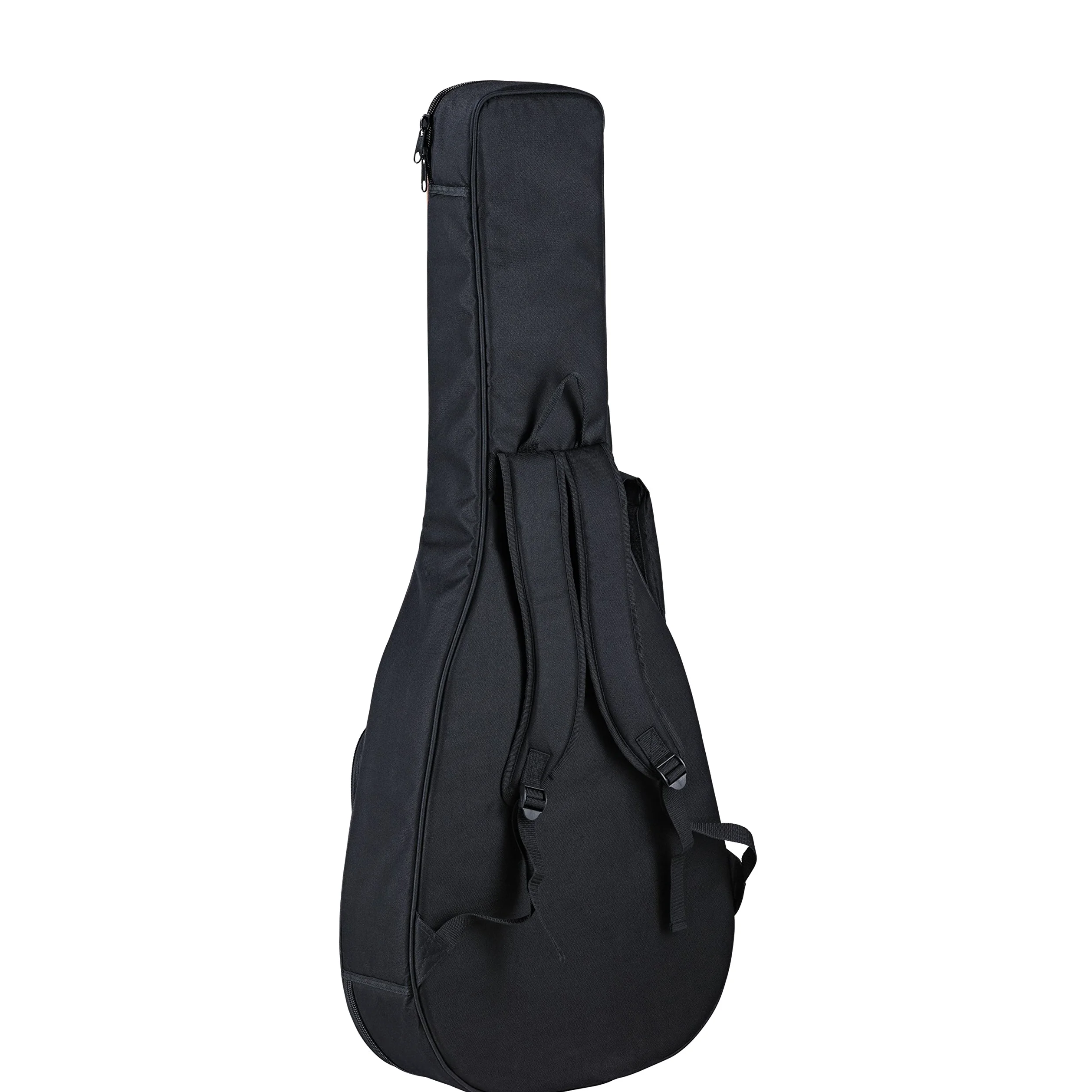 Ortega Guitars Pro Series Bag - 4/4 Klassische Gitarren Tasche - Höhe 103,5 cm - Breite 37,15 cm - Breiter Halsgurt - Schultergurte - Nylon, Schwarz (ONB44)