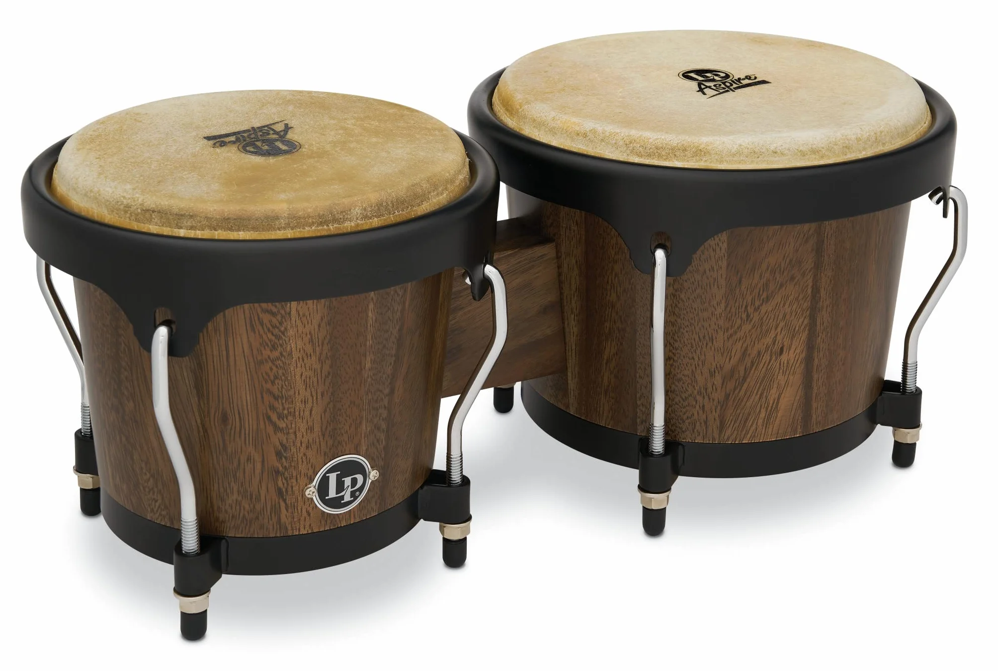 LP Latin Percussion Aspire Bongo 6 3/4" und 8" walnut LPA601-SW