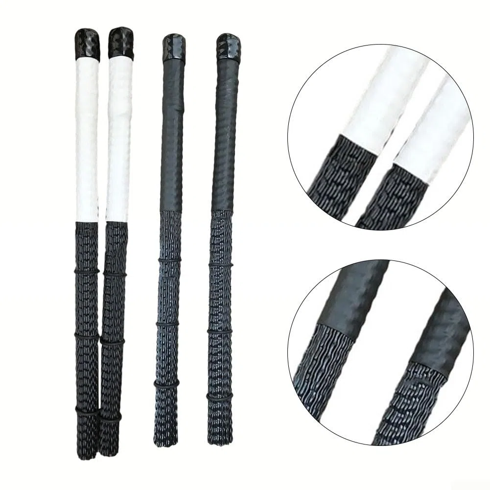 SPORTARC Drum Brushes, Nylon Rod Drum Brushes, Jazz Drum Brush, Professional Jazz Drum Brush Rod Percussion Parts (Schwarz)