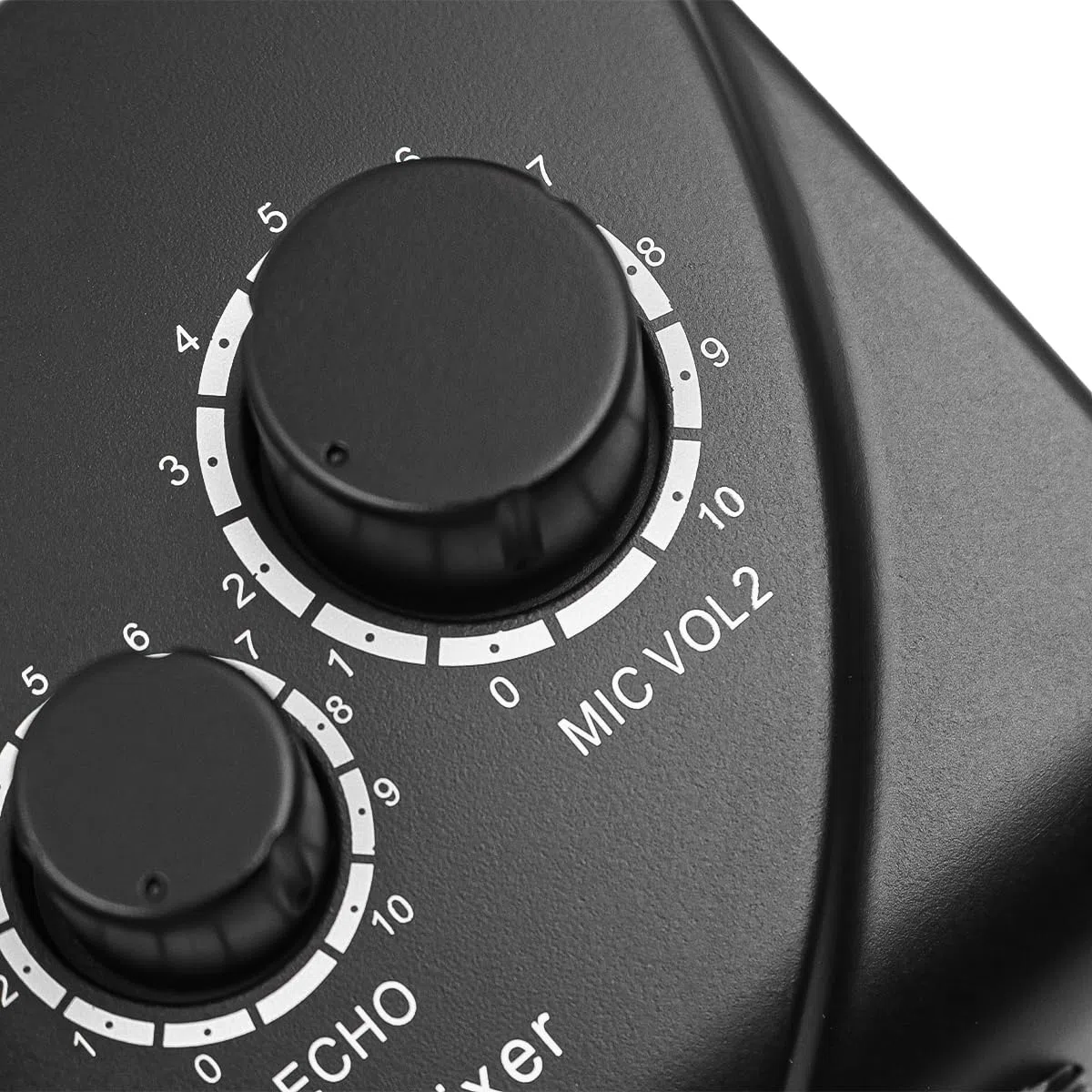 Tragbarer Karaoke-Mixer, 2 Mikrofon-Eingänge, digitaler Audio-Sound, Karaoke-Maschine, Echo-Mixer für Familien-Party-Unterhaltung