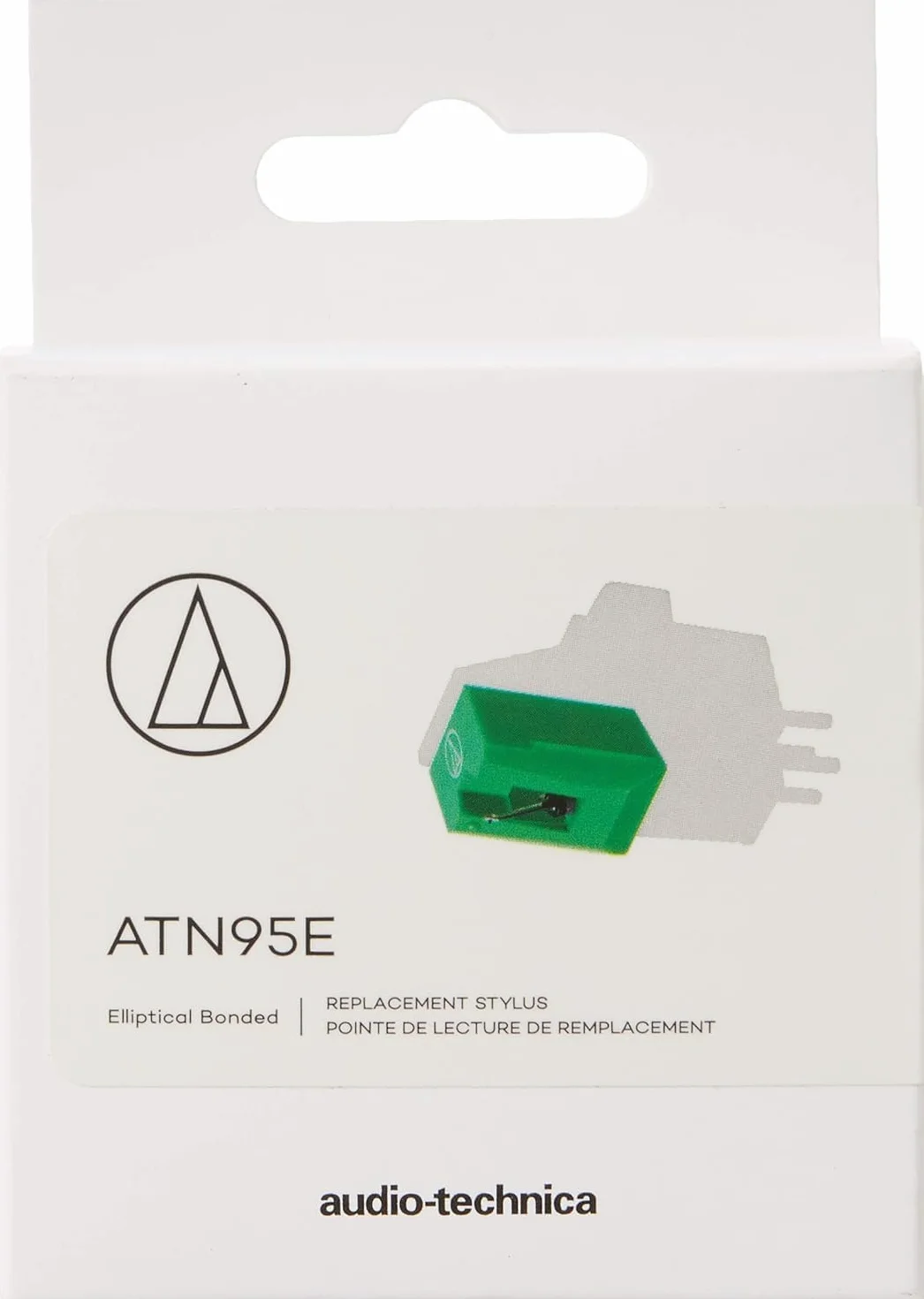 Audio-Technica ATN95E Ersatznadel für den Tonabnehmer AT95E Grün