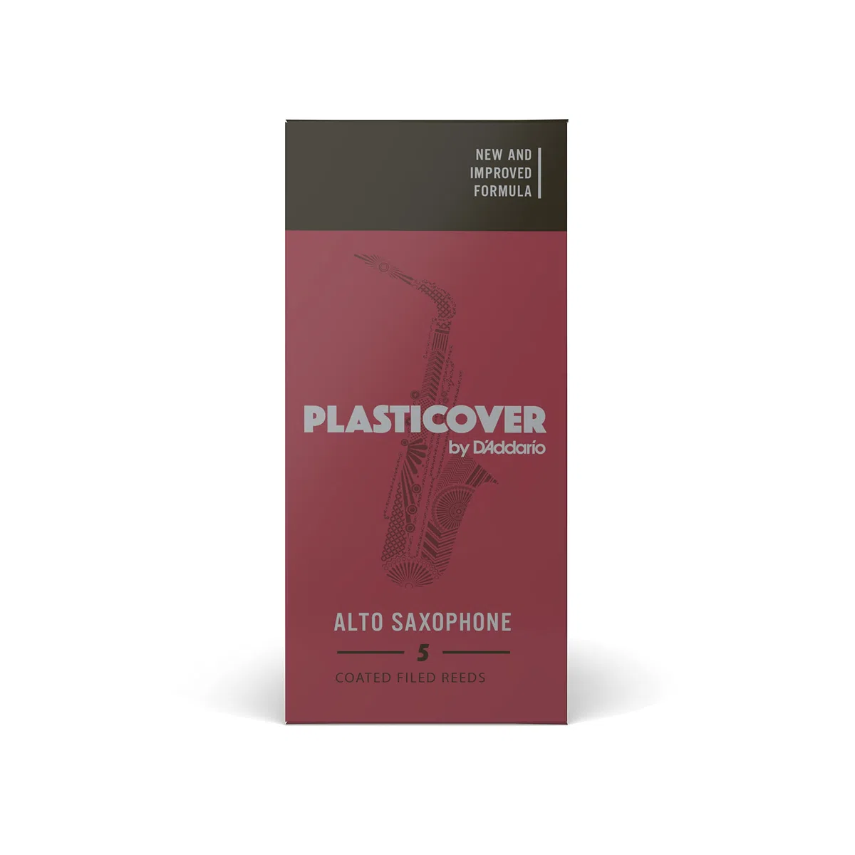 Plasticover Blätter für Altsaxophon Stärke 2.0 (5 Stück)
