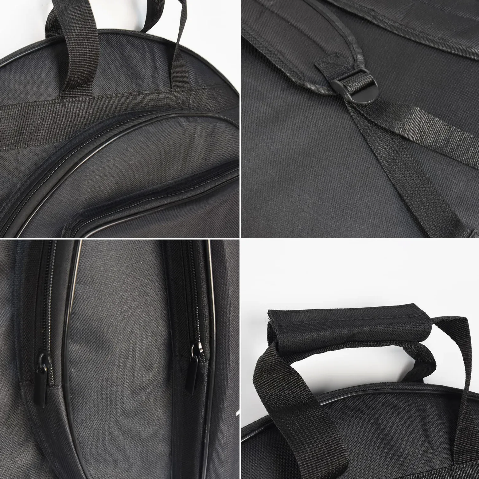 Tosnail 22“ Cymbal Gig Bag mit Tragegriff, strapazierfähigen Schultergurten und Doppeltaschen, ideal zur staubgeschützten Aufbewahrung