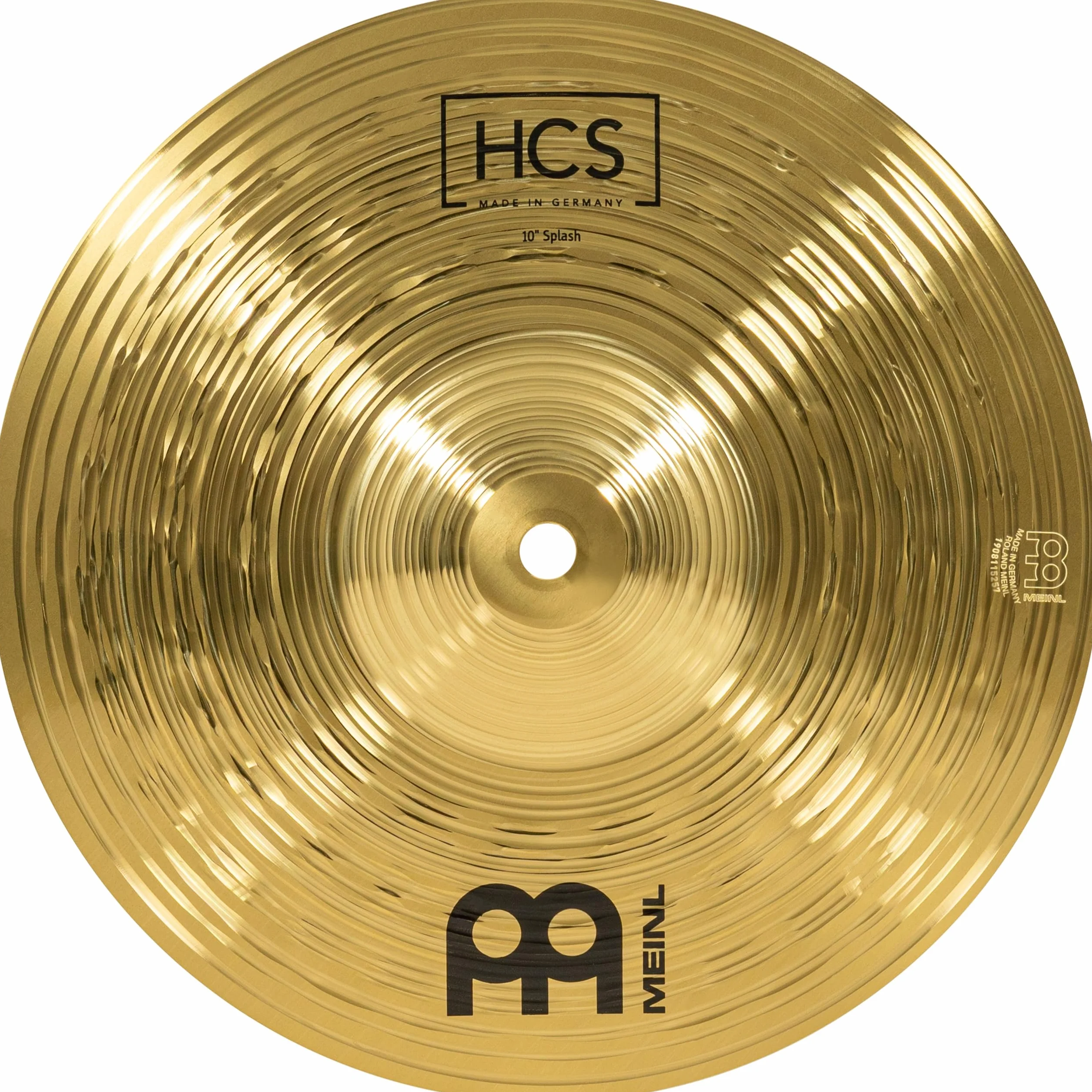 Meinl Cymbals HCS10S HCS Serie 25,40 cm (10 Zoll) Splash Becken