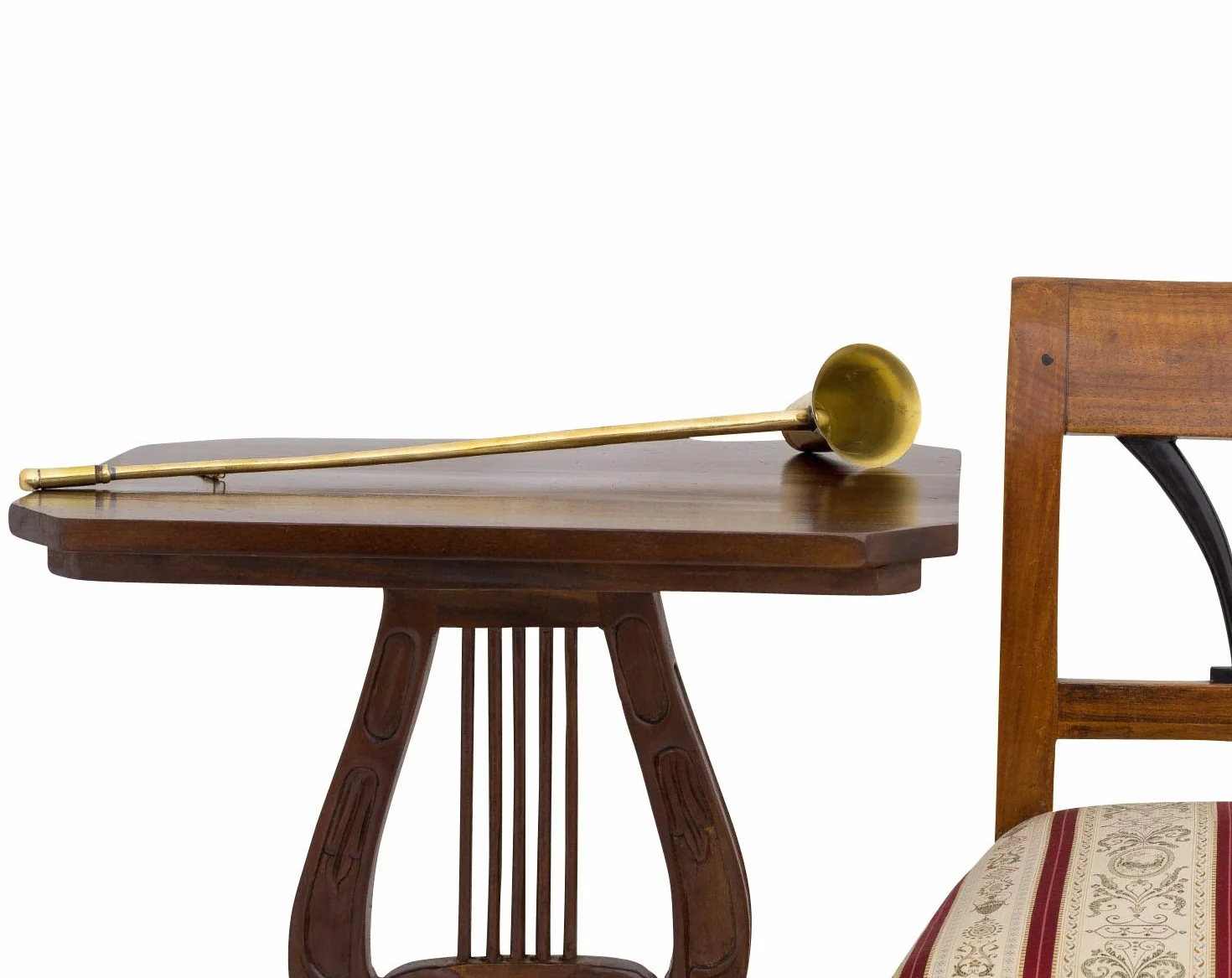 Hörrohr Hörmaschine Hörgerät Tröte Kopie nach Nepomuk Mälzel Beethoven 56cm