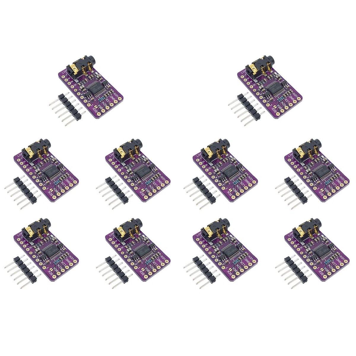 ISTOVO 10X PCM5102 I2S IIS Digital Audio Decoder Stereo Digital-zu-Analog Konverter Sprechen für