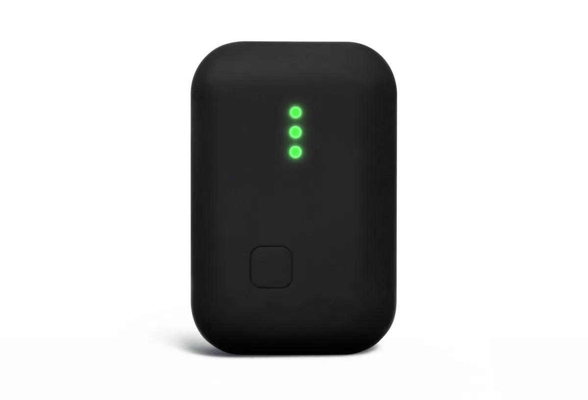 ZOOM Instamic Pro Plus C Stereo, 32-bit Float Wireless Microphone Recorder, kompakter professioneller Audiorecorder, Timecode, Drahtlose Integration mit gängigen Action-Kameras, 16 GB intern, Schwarz