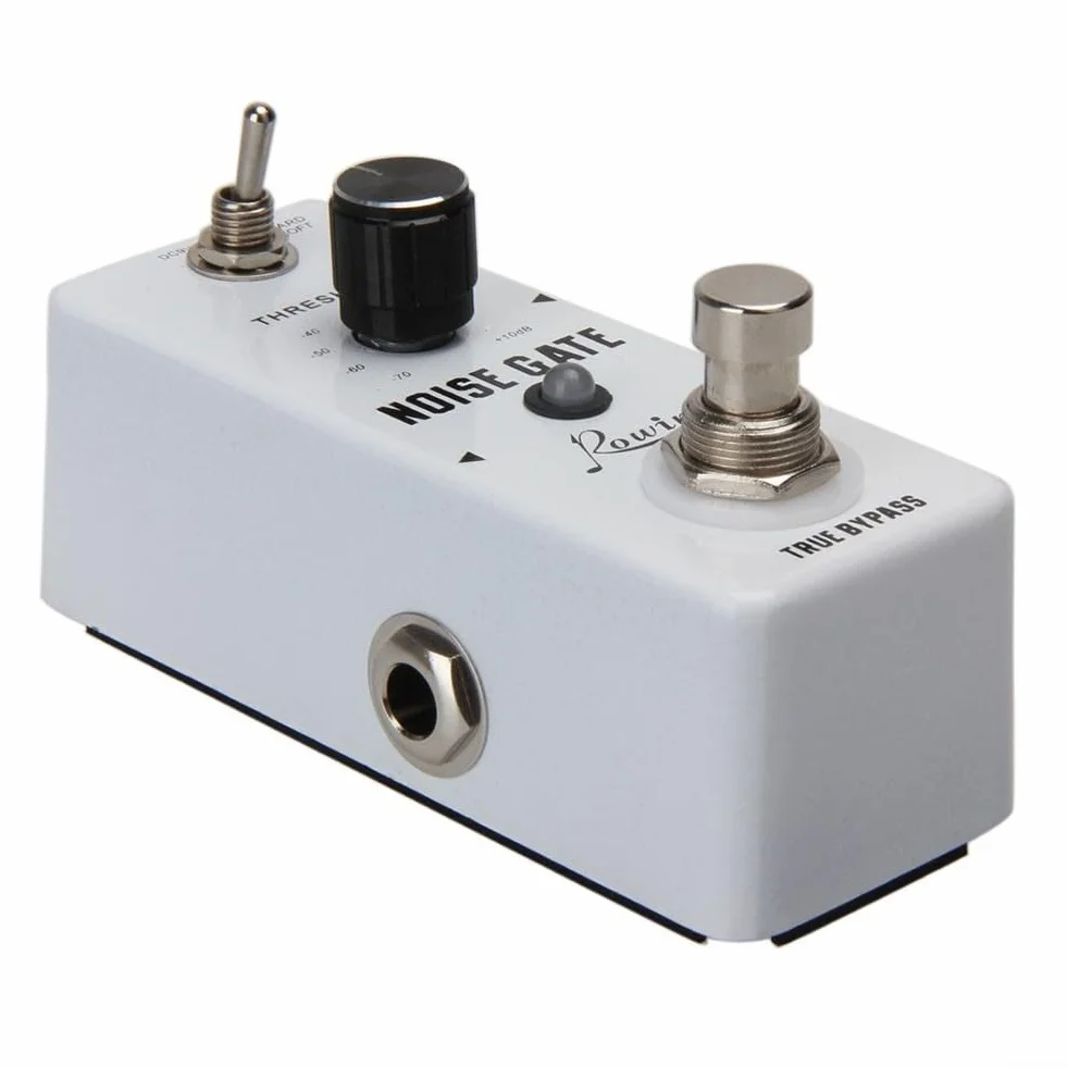 Noise Gate Pedal LEF-319, Noise Killer Gitarrenpedal Noise Suppressor Effect 2 Modi für E-Gitarre und Bass True Bypass