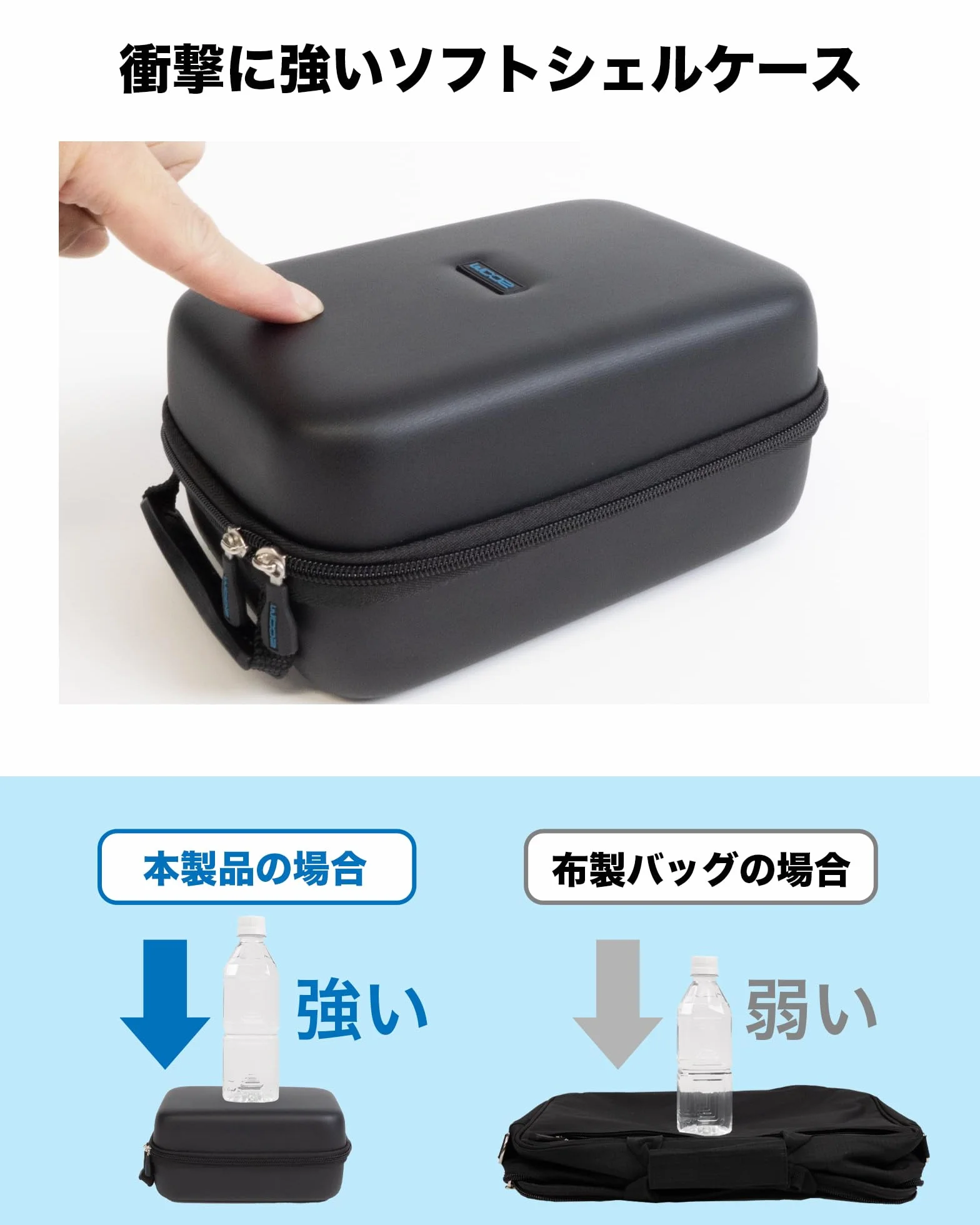 Zoom SCU Universal Soft Shell Case Transporttasche für Handy Recorder, Aufnahmegeräte und Zubehör