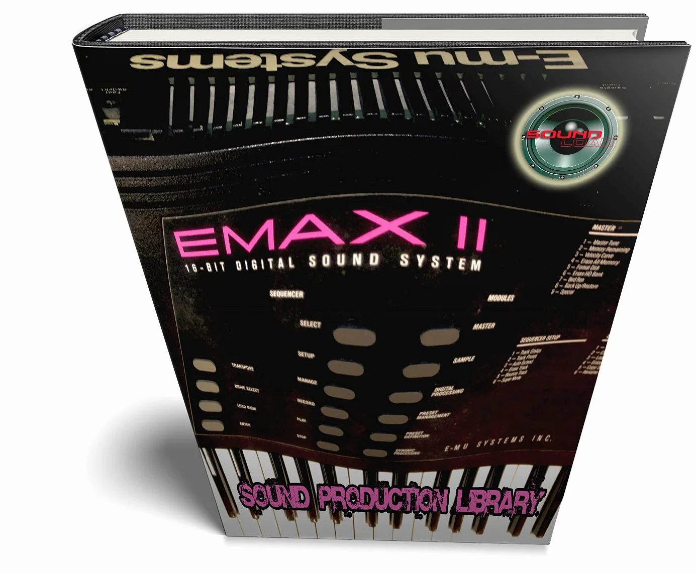 E-mu Emax II - Large Original 24bit Multi-Layer WAVe Samples/Loops Studio Library 2.9GB