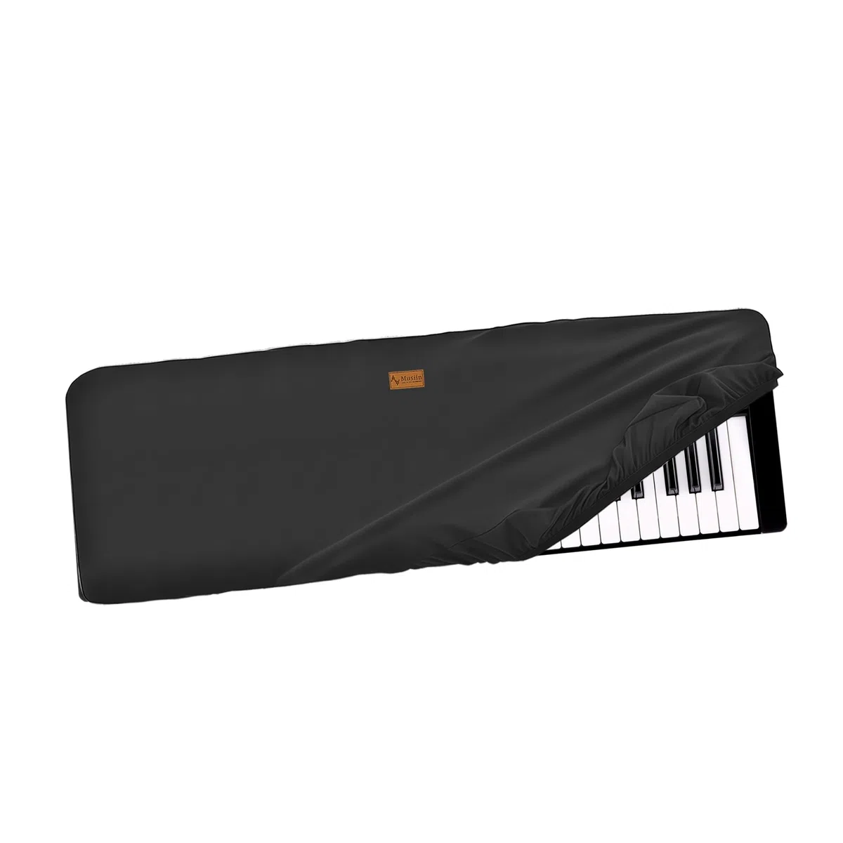 Musiin Staubschutz für Klaviertastatur mit 49 Tasten, kompatibel mit A-500PRO, NI A49, Nektar Panorama T4 49, M-Audio Oxygen 49, Premium Chinlon, kratz- und staubdicht, Soft-Touch- und passgenaues