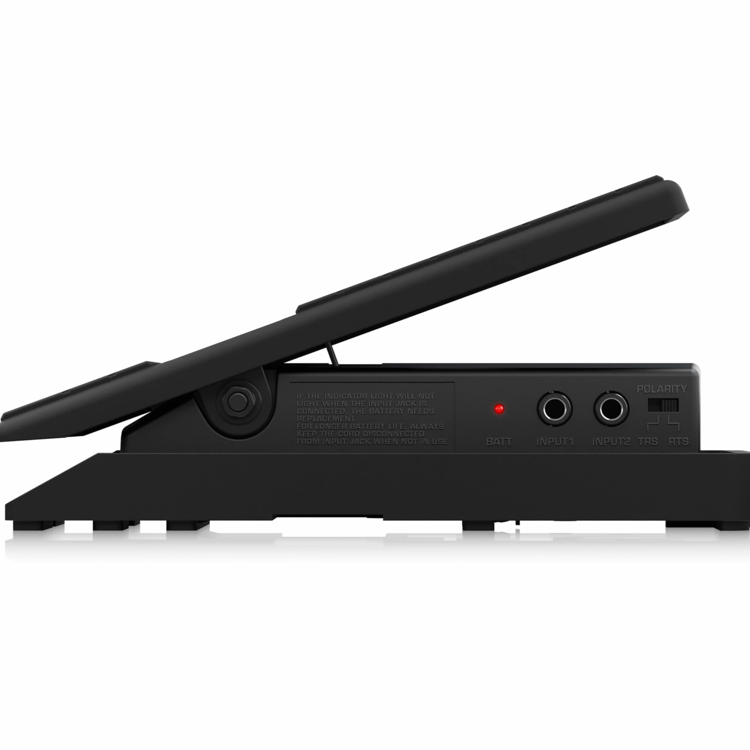 Behringer FOOT CONTROLLER FCV100 V2 Ultraflexibles Dual-Mode-Fußpedal für Lautstärke- und Modulationssteuerung