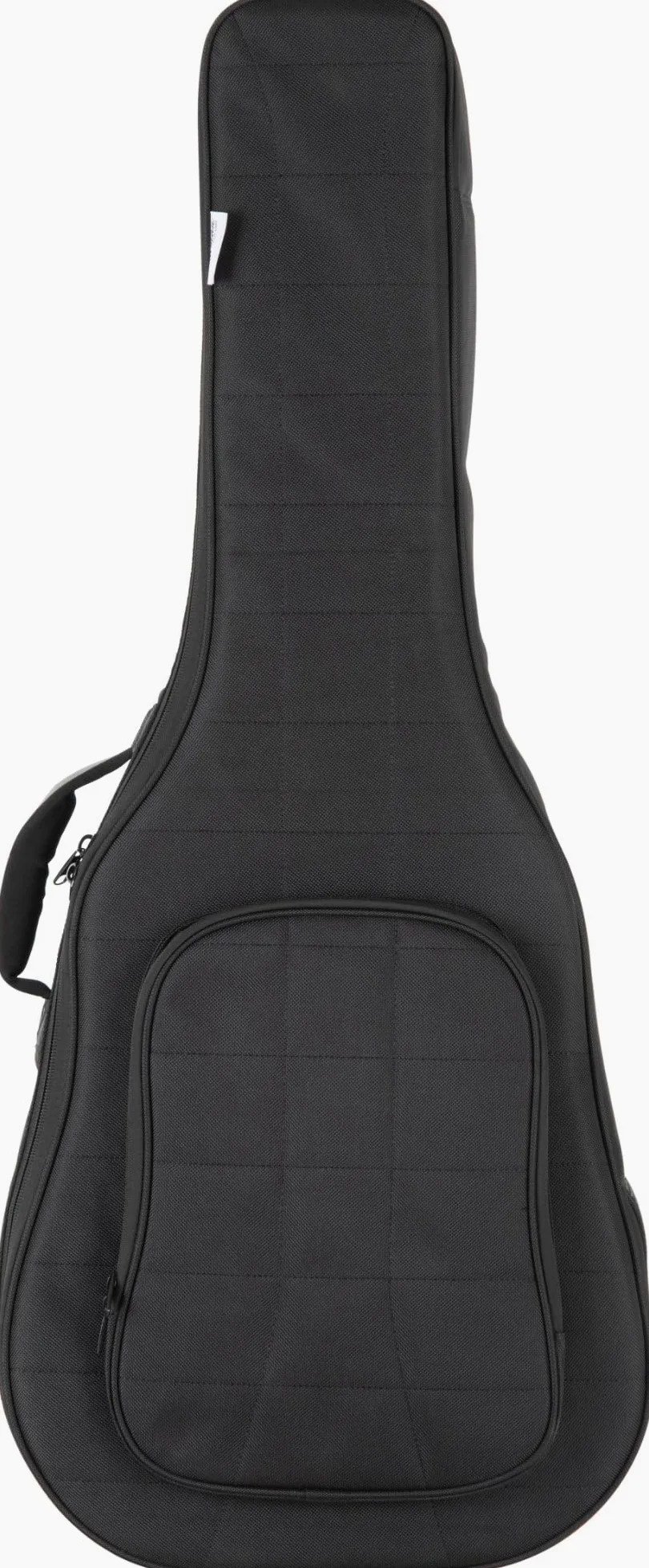 Shaman WGBT-4122BK Westerngitarre Tasche - Dick gepolsterter Gigbag für Akustikgitarren - Verstellbare Halsstütze - Gepolsterte Außentasche mit extra Tablet-Fach - Mit Rucksackgarnitur - Schwarz