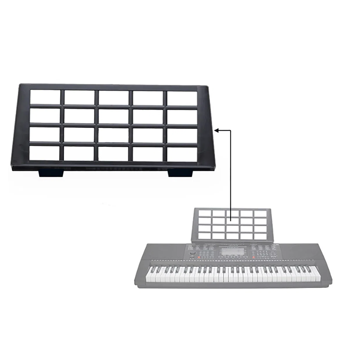 Keyboard Piano Tabletop Bookshelf Piano Book Stand Keyboard Stand Music Rest Sheet Music Score Holder Score Sheet
